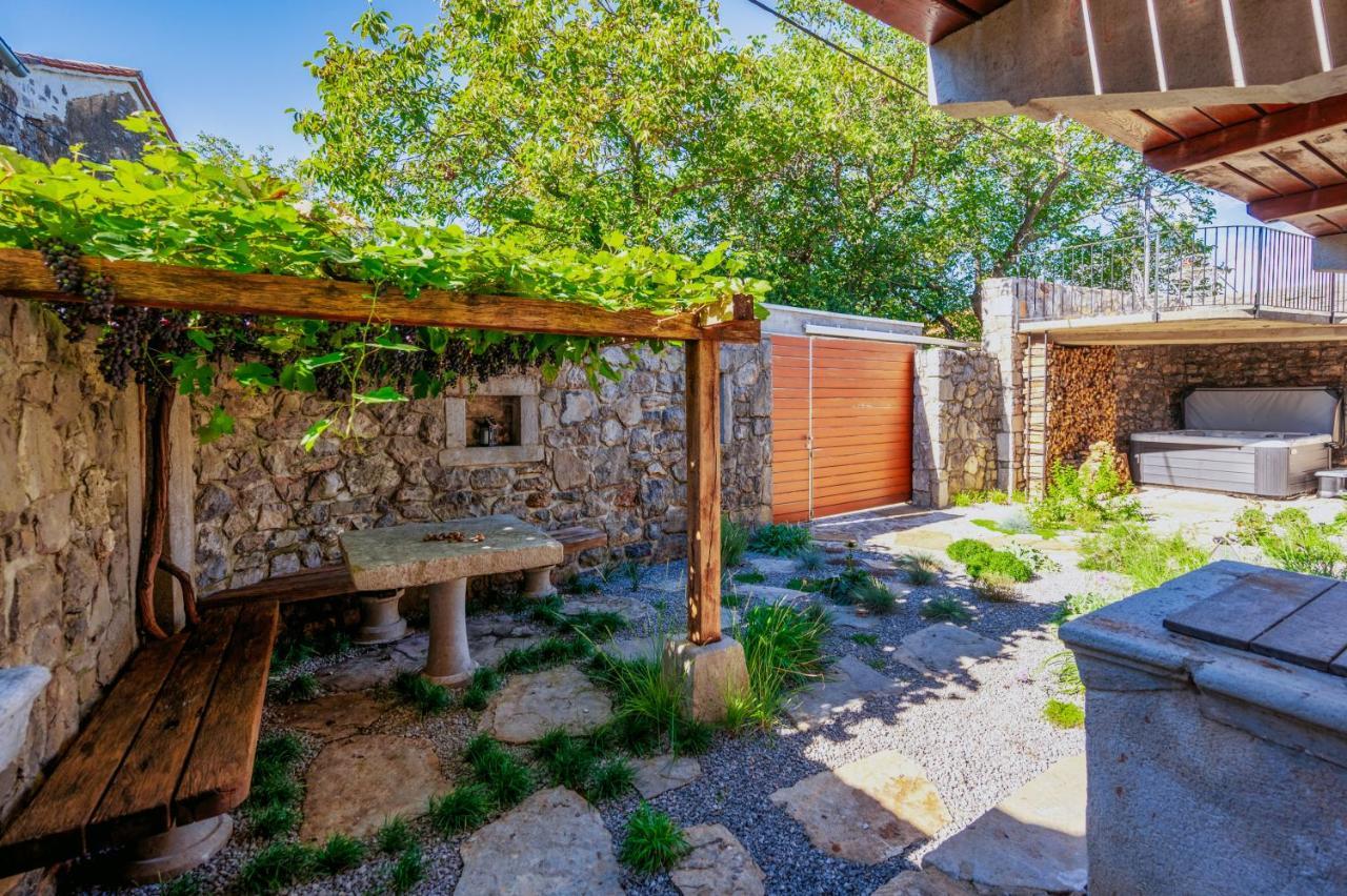Вилла Karst House Zan Pliskovica With Private Pool Dutovlje Экстерьер фото