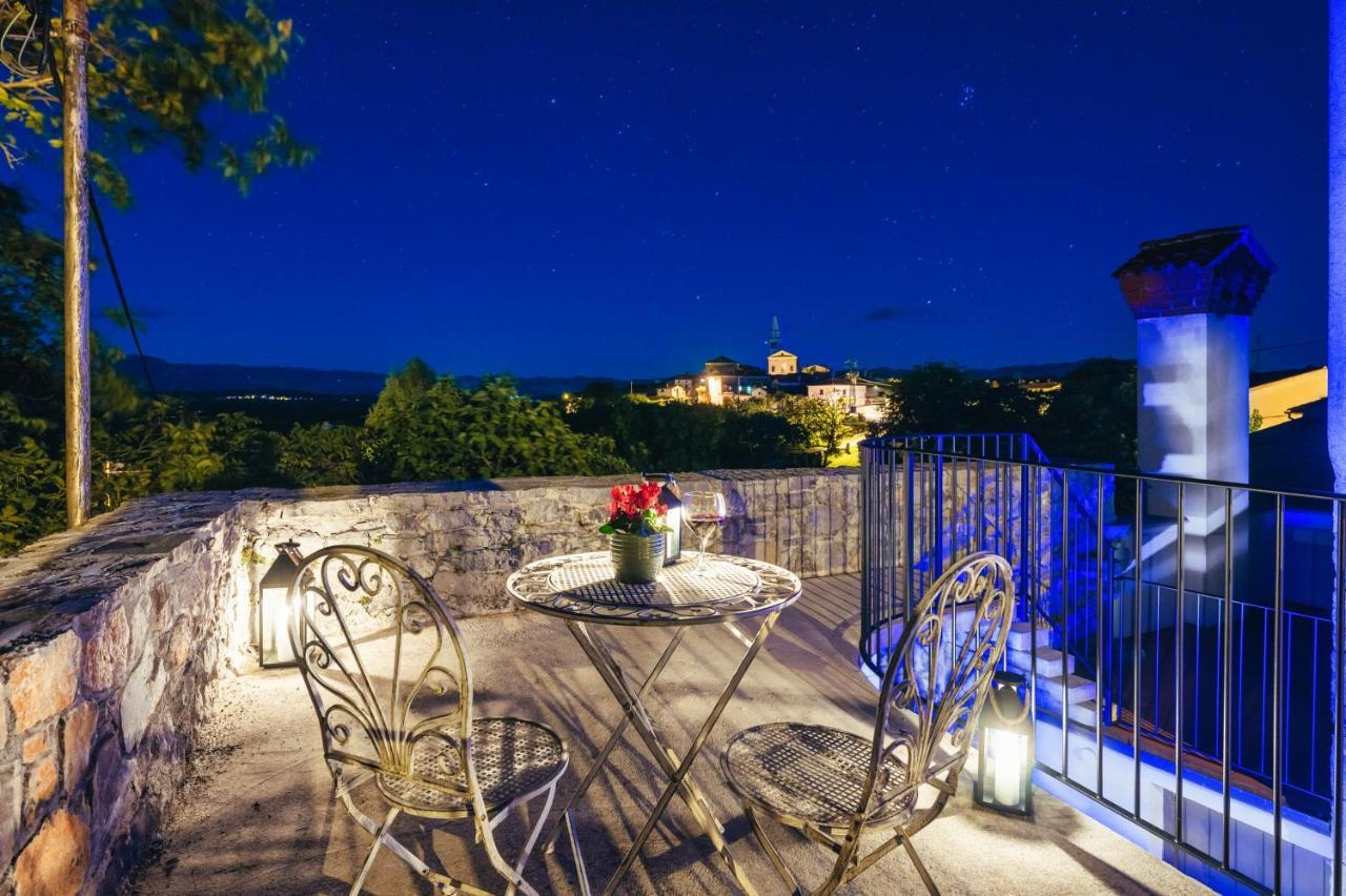 Вилла Karst House Zan Pliskovica With Private Pool Dutovlje Экстерьер фото