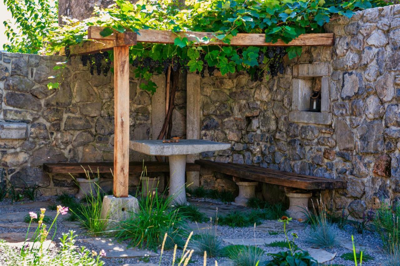 Вилла Karst House Zan Pliskovica With Private Pool Dutovlje Экстерьер фото